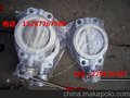 不锈钢对夹蝶阀 D371X-10P 衬胶蝶阀