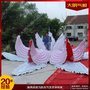 大明气模外贸出口婚庆新款道具新郎新娘婚，礼用充气仿真大型花朵
