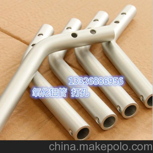 鋁制品加工 6063鋁管氧化 加工彩色噴砂 打孔 車螺紋圖片