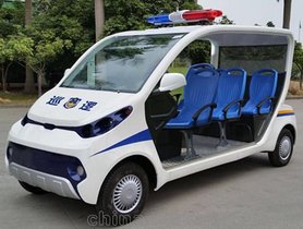 厂家直销LEM－S4PCF电动4人座巡逻车社区巡逻车（可加装封闭式）