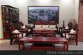 青岛缅甸花梨茶几定做 缅甸花梨茶几定做品质保障 善工红木供