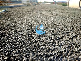 湖北武汉彩色混凝土道路施工，治轩透水砼增强剂专利配方