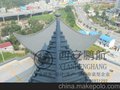 厂家直销仿古金属瓦  古建瓦 仿古瓦 屋面瓦 古建筑构件 仿古饰品