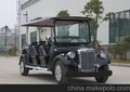 湖南品牌8人座电动老爷观光车 旅游车报价 楼盘电瓶看房车