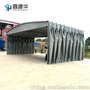 杭州富阳区定制 推拉雨篷 伸缩大蓬 物流仓储棚 仓库帐篷