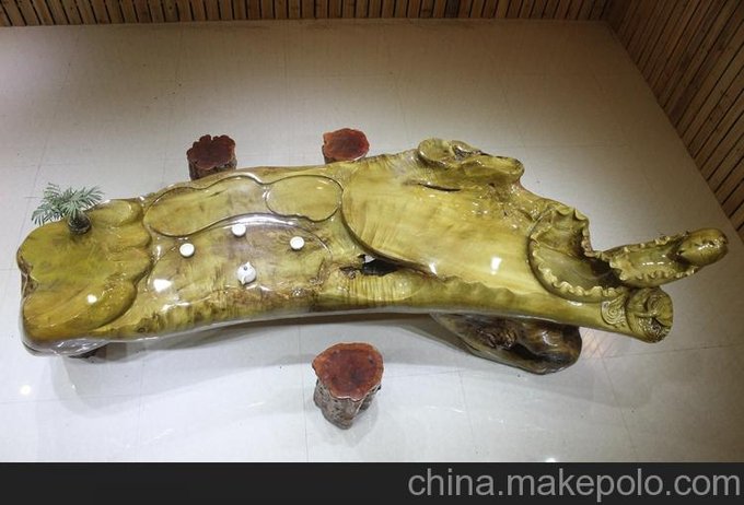 楠木流水根雕茶桌實(shí)木樹根茶海茶臺(tái)送8個(gè)墩子特價(jià)現(xiàn)貨廠家直銷圖片