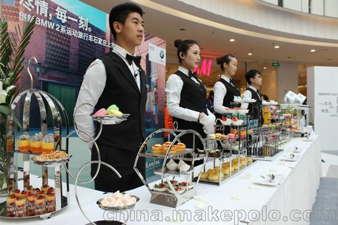 商務(wù)茶歇外賣飲品飲料蛋糕小吃擺臺(tái)外送服務(wù)圖片