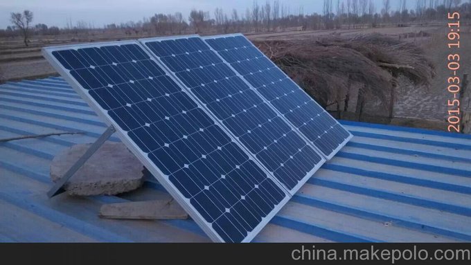 天水 陜西養殖場(chǎng)200W家庭照明看電視太陽(yáng)能光伏發(fā)電系統價(jià)格圖片