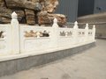 汉白玉石雕栏杆供货安装-汉白玉栏杆雕刻制作发货全国