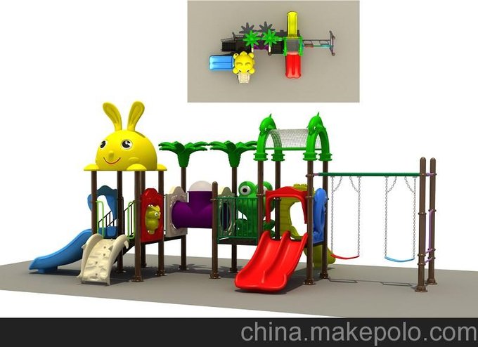 出售成都幼兒園大型玩具 組合滑梯,四川幼兒戶外玩具圖片