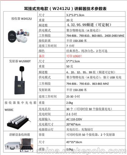 智聯(lián)景區(qū)無(wú)線導(dǎo)覽 數(shù)字電子導(dǎo)游設(shè)備解說(shuō)器耳機(jī)圖片