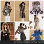 2015年冬季爆款豹纹羽绒服女短款貂子毛修身显瘦连帽衣