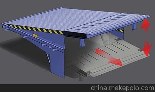 伸縮式貨臺高度調節(jié)板 固定式登車橋圖片