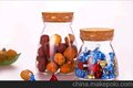 特价透明高硼硅玻璃密封罐 密封茶叶玻璃蜂蜜瓶子带木盖 收纳罐