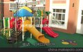 游乐场13MMEPDM橡胶颗粒幼儿园小区游乐园地面彩色颗粒面层