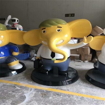 云浮玻璃钢动漫雕塑 卡通玻璃钢雕塑