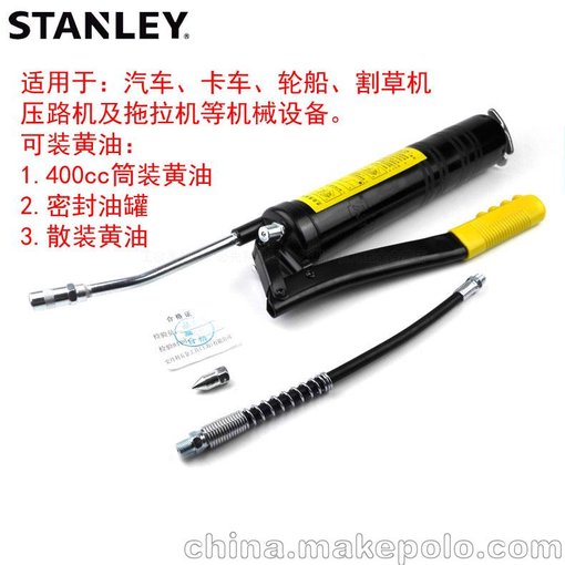 STANLEY史丹利專業(yè)級塑柄手動黃油槍400CC94-164-1-23圖片