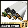 灰色白色PVC无动力滚筒尺寸可定制货期超快