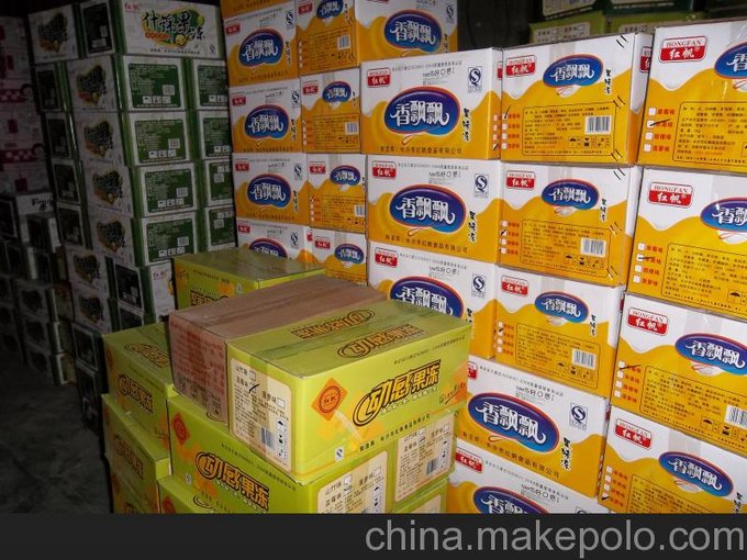 香飄飄果凍廠家長沙市紅帆食品有限公司圖片