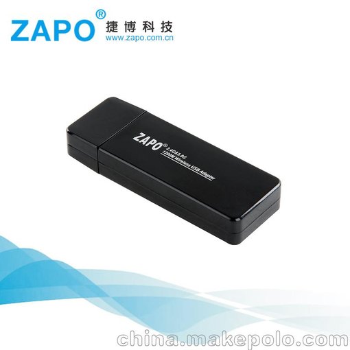 ZAPO品牌 W50B RTL8812AU 無線網(wǎng)卡千兆網(wǎng)卡WIFI接收器圖片