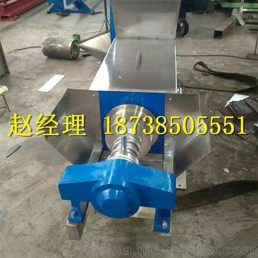 螺旋擠壓甜菊葉連續(xù)式中藥渣脫水機(jī) 螺旋式壓榨脫水機(jī)圖片