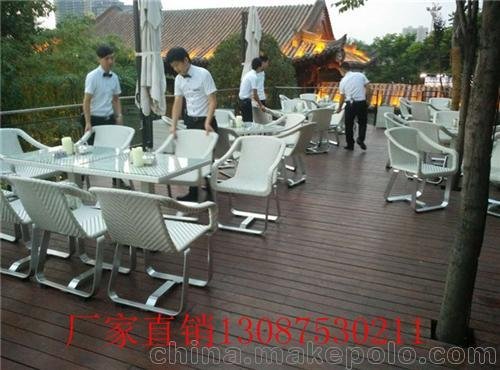 休閑桌椅戶外家具_(dá)西安揚(yáng)帆家具圖片