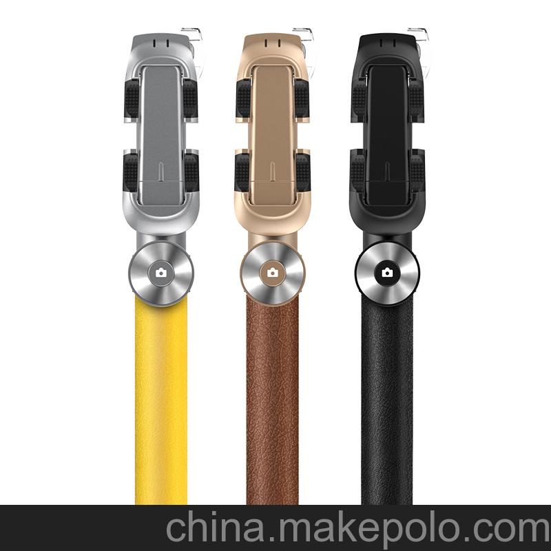 NOOSY廠家直銷 高端鋁合金自拍神器 迷你藍牙自拍桿伸縮桿自拍竿