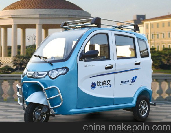 比德文春風(fēng)1號全封閉老人代步電動(dòng)三輪車(chē)圖片