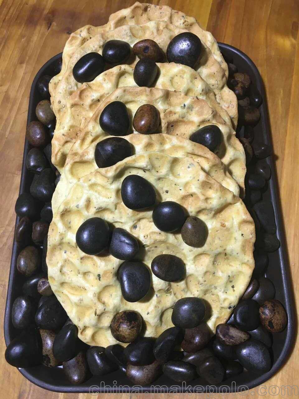 陕西特产纯手工石子馍 制作产地.