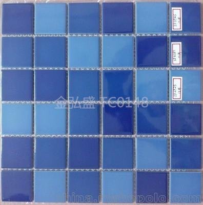 佛山市金弘盛提供 室內(nèi)外游泳池景觀水池陶瓷馬賽克海豚拼圖圖片