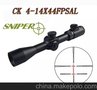 狙击手SNIPER BA 4-14X44FPSAL前置带锁定带灯光抗震瞄准镜