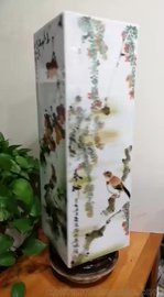景德镇大师手绘陶瓷花瓶