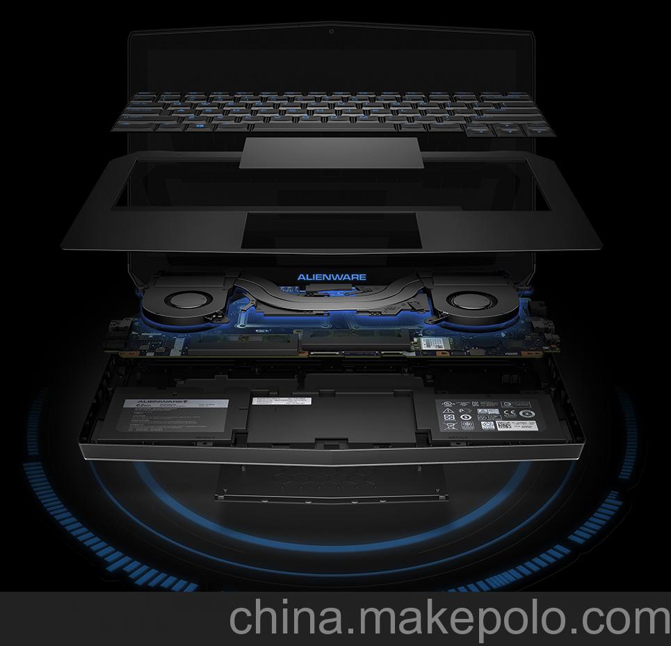 熱銷成都外星人專賣 Alienware 13-3608/I5/8G/256G SSD