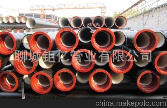 湖南長沙離心澆注球墨鑄鐵管DN300新興國標(biāo)供水排水鑄鐵管圖片