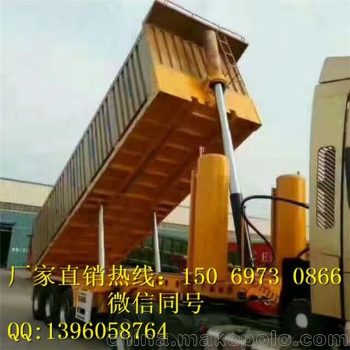 出口半掛車.后翻自卸半掛車國內(nèi)公告價(jià)格.鄆城瑞達(dá)公司圖片
