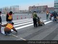 供应大连道路划线小区车位线车道线
