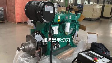 潍柴股份WP12D353E200柴油机 配离合器机组