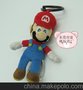 日本新正品玛丽MARIO马里奥 小号钥匙挂件 毛绒玩具