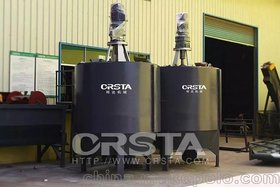 CRSTA供应塑料高温度清洗机器 电加热高温锅 药水搅拌机