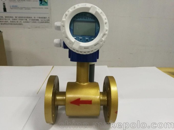 污水處理用智能電磁流量計DN100圖片