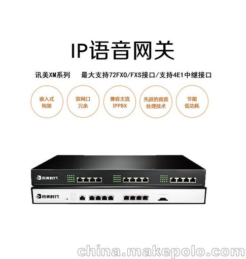 訊美-XM100G-FXS/FXO語(yǔ)音網(wǎng)關(guān)圖片