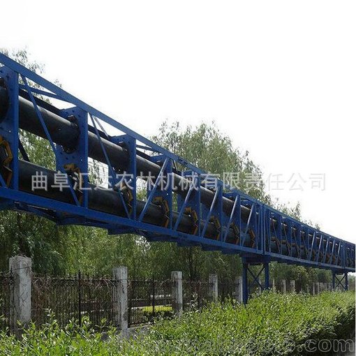 管狀帶式輸送機(jī)避免灑料 圖片