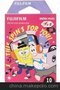 供应香港新款富士拍立得海绵宝宝 音乐DJ 派大星SpongeBob相纸