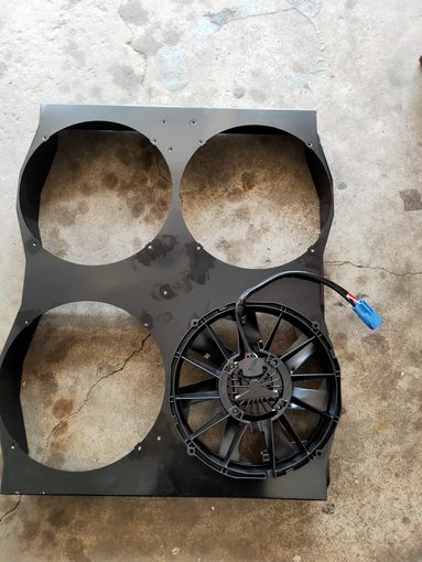 陜汽新能源DZ96389536001電子風扇護風圈圖片