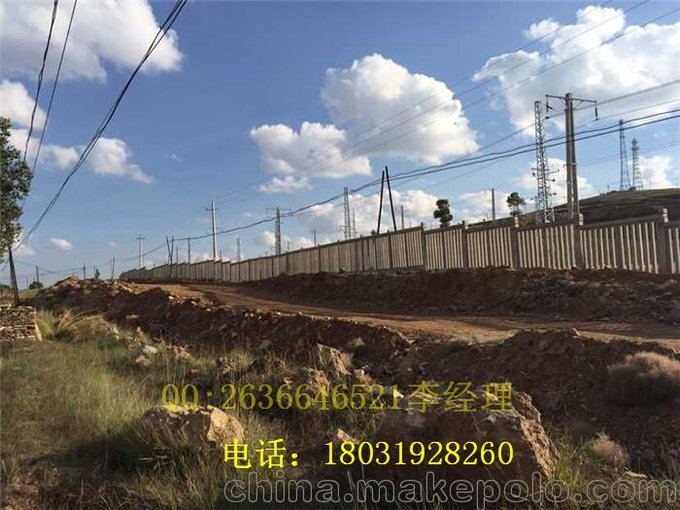 廠(chǎng)家直銷(xiāo) 玻璃鋼標志樁  水泥圍欄圖片