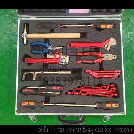 熱銷(xiāo)防爆28件套組合工具箱 無(wú)火花組套工具件套 專(zhuān)業(yè)消防工具圖片