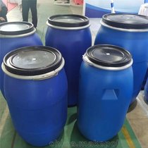 明德100升抱箍桶化工桶125公斤塑料桶卡子桶120l法兰桶