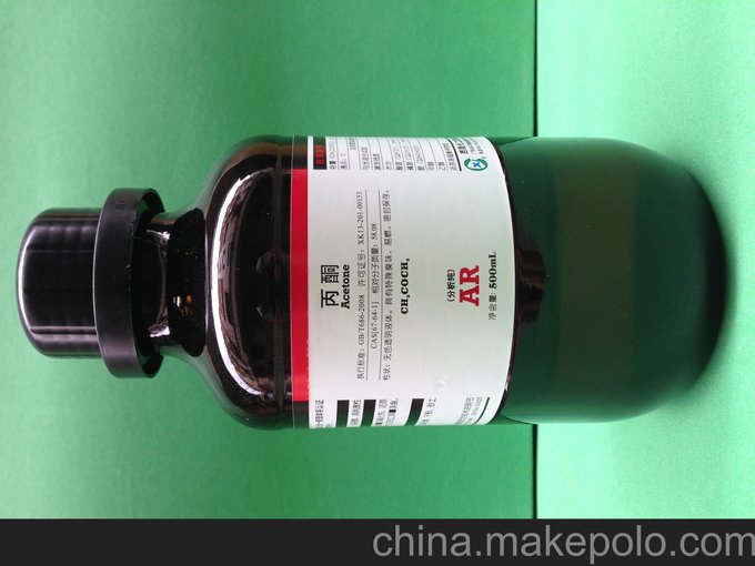 廠銷！汕頭西隴化工分析純AR丙酮 500ml 瓶裝圖片