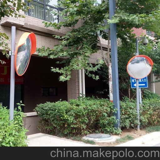 交通安全凸面鏡 道路廣角鏡 道路轉角鏡圖片