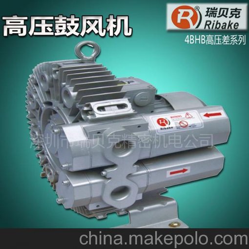 瑞貝克供應(yīng)漩渦式鼓風(fēng)機4BHB320-H46 1.3Kw三相電機圖片